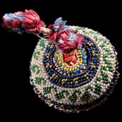 Beaded lamp cover